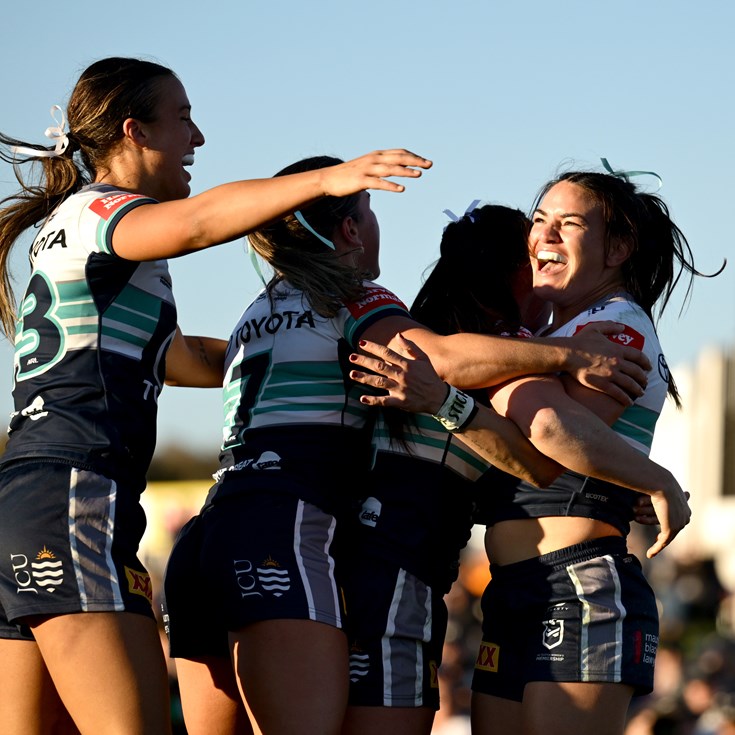 As it happened: Cowboys, Roosters, Tigers salute at NRLW Magic Round Day 1