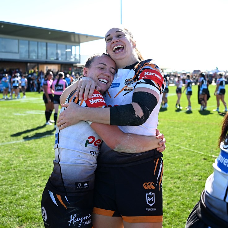 Why the Tigers can't stop smiling as Rae gun puts on a show