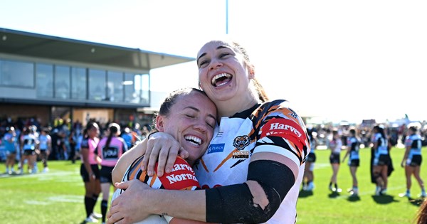 Why the Tigers can't stop smiling as Rae gun puts on a show