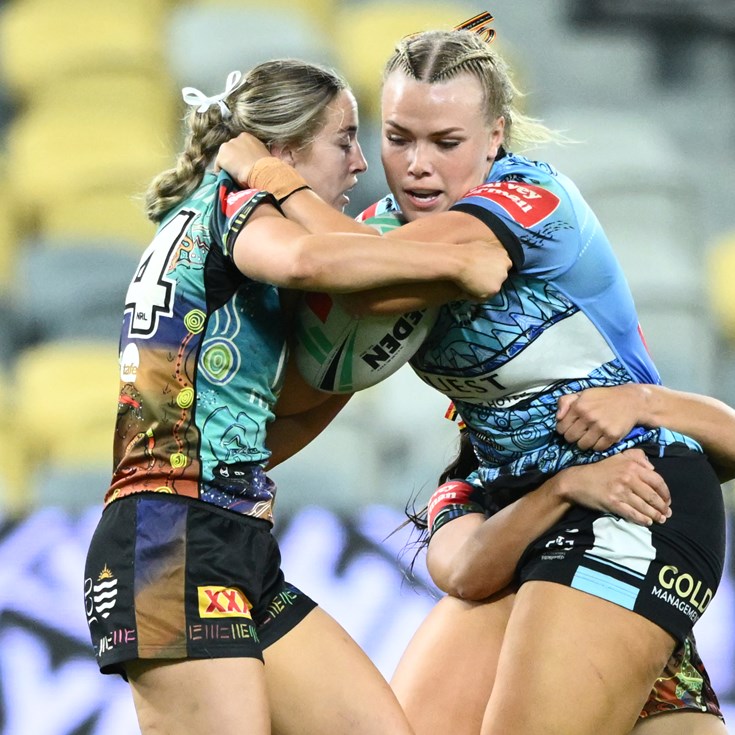 NRLW Sunday: Cowboys v Sharks; Knights, Raiders win in thrillers