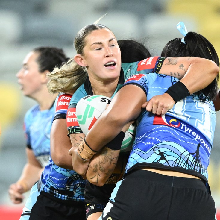 NRLW Sunday: Cowboys v Sharks; Knights, Raiders win in thrillers