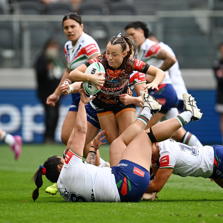 NRLW Sunday: Wests Tigers v Warriors; Cowboys v Sharks; Raiders win thriller