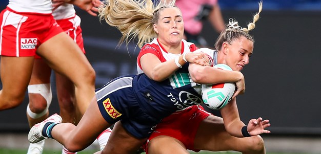 NRLW Saturday: Dragons v Cowboys; Tigers, Raiders prevail