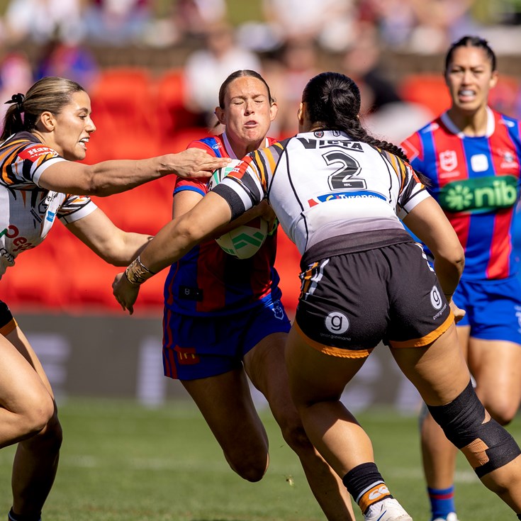 NRLW Saturday: Tigers roaring early over Knights