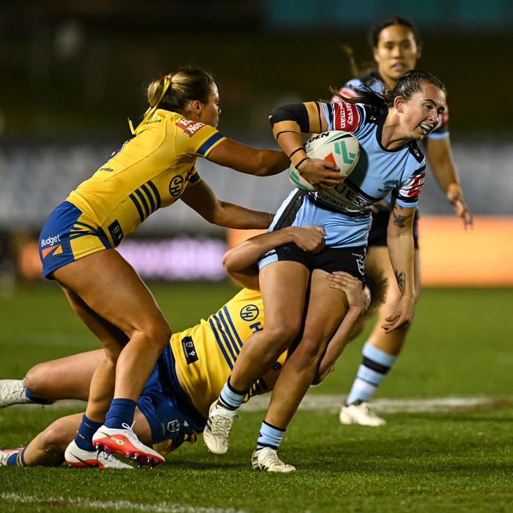 NRLW Sunday: Sharks v Eels; Roosters run riot; Titans go seven straight