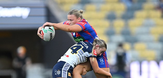 NRLW Saturday blog: Cowboys v Knights; Roosters, Titans win again