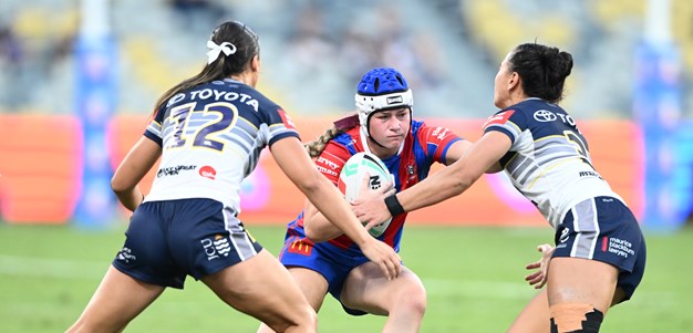 NRLW Saturday blog: Cowboys v Knights; Roosters, Titans win again