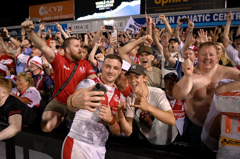 PNG Chiefs recruit Matty Lees after helping St Helens to victory over Penrith in the World Club Challenge.