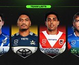 Pre-Season Challenge Team Lists: Round 1