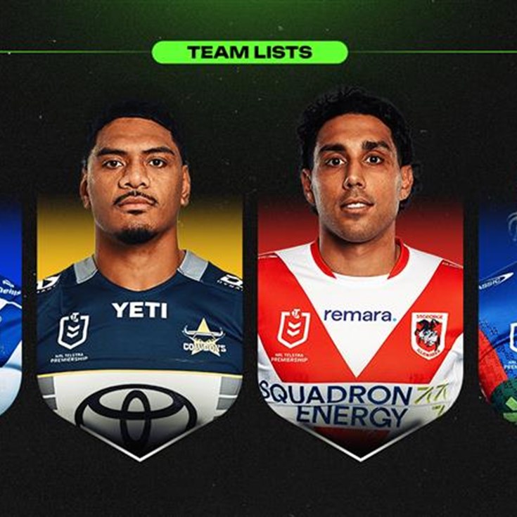 Pre-Season Challenge Team Lists: Round 1