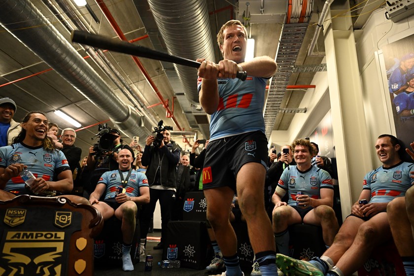 Jake Trbojevic and the Blues hit a 'home run' in the 2024 Origin decider thanks to the passionate support of their fans.