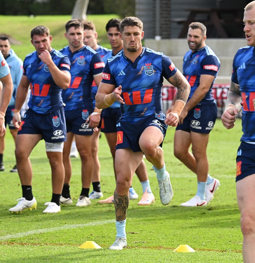 Dylan Lucas benefitted from training with the NSW Blues.