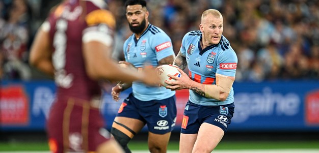 'Choc' and awe: Mitch gets seal of approval from Blues hardman