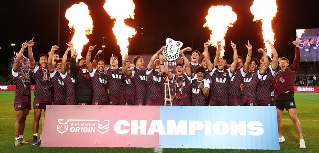 As it happened: Maroons sweep Origin Under 19s