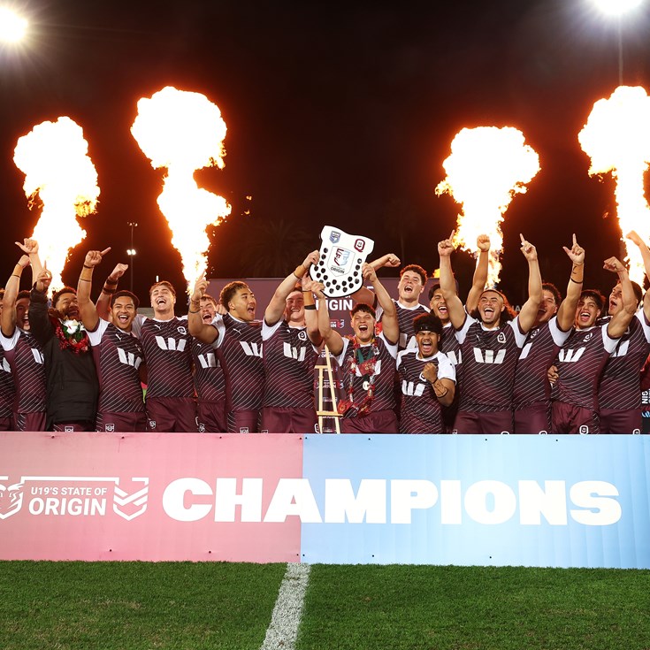 As it happened: Maroons sweep Origin Under 19s