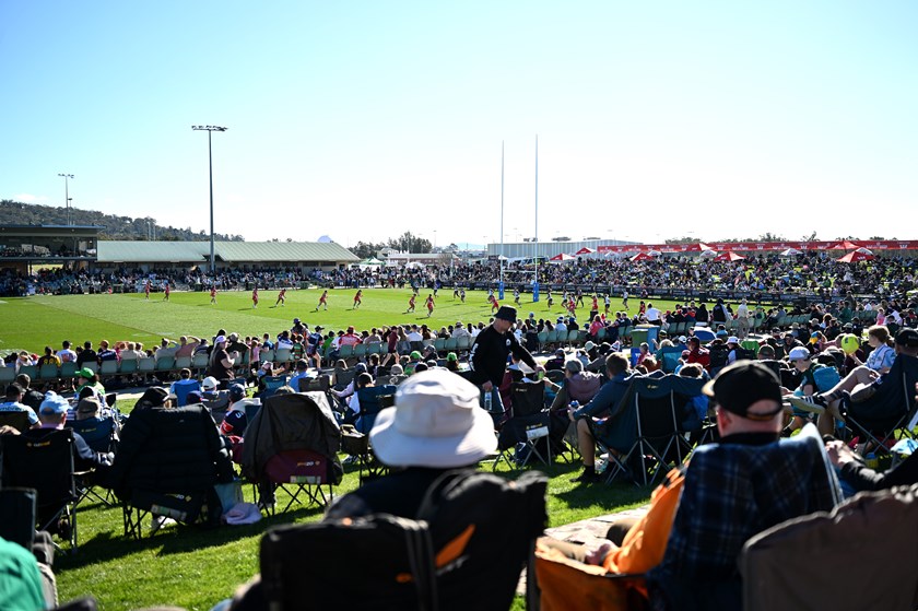 More than 14,000 fans attended NRLW Magic Round in Wagga
