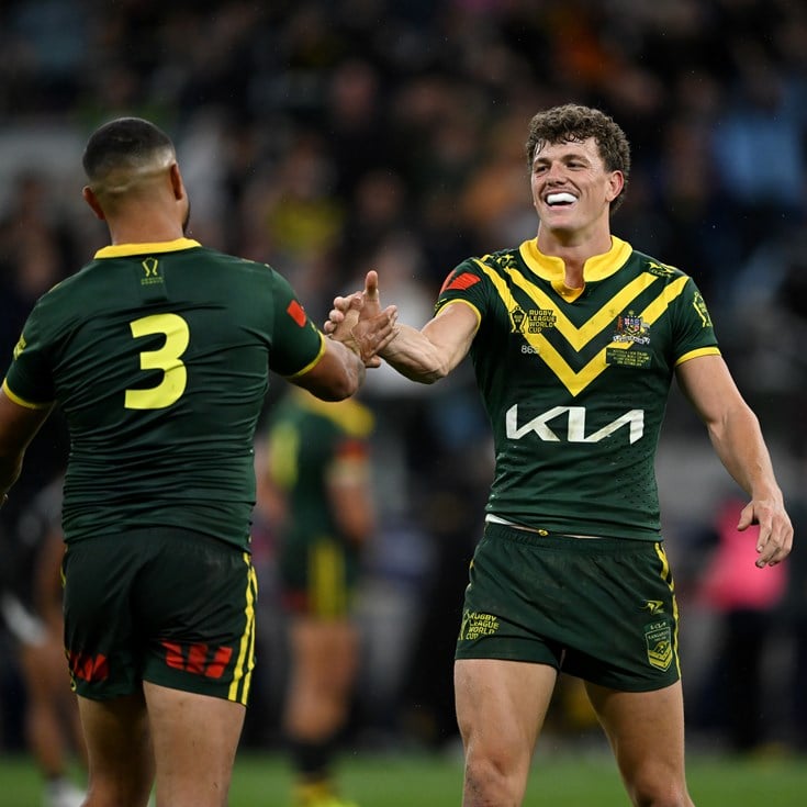 Jumping Jack's flash: Bostock bags three on debut as Roos salute