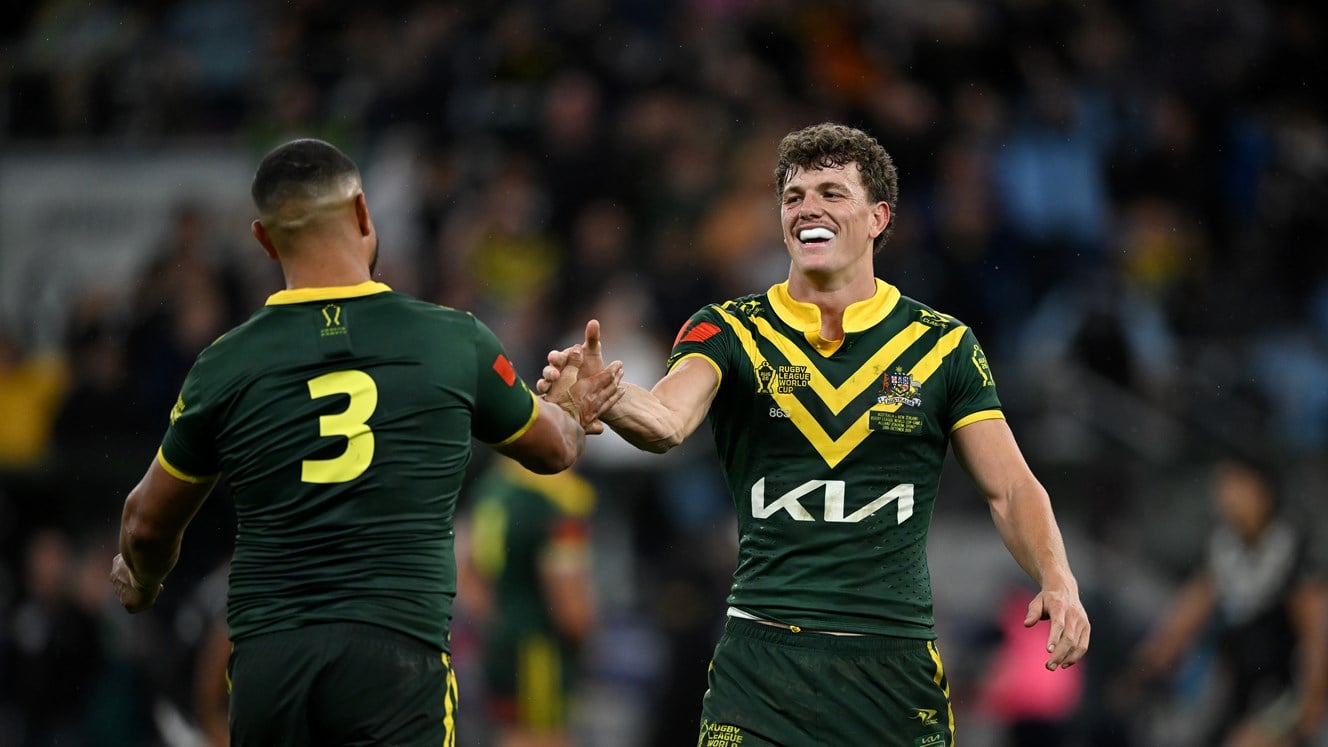 Jumping Jack's flash: Bostock bags three on debut as Roos salute