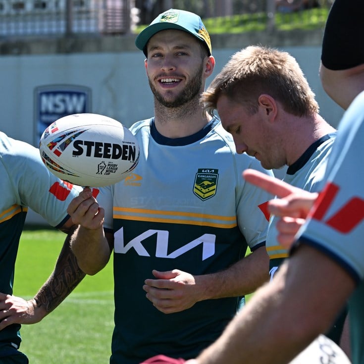 Kangaroos team to take on Fiji in second RLWC 2026 clash