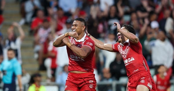 Tonga make statement with historic win over England