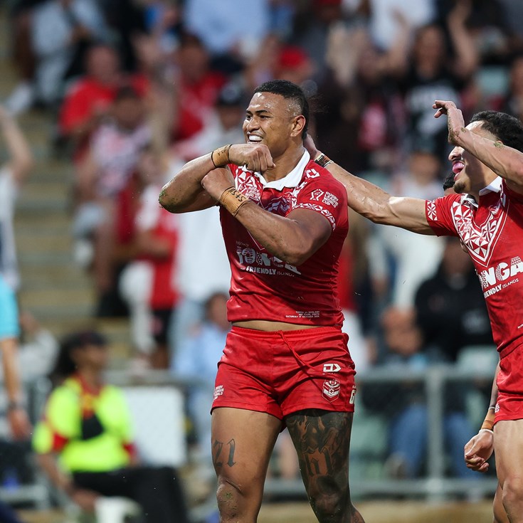 Tonga make statement with historic win over England