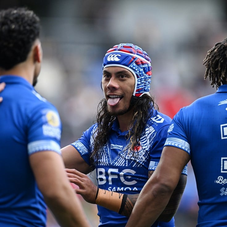 'Old man' Luai full of praise for Samoa young guns