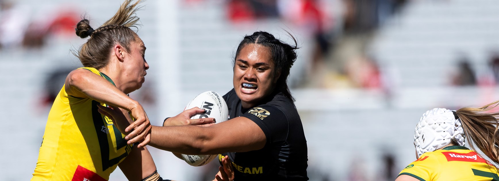 Otesa Pule is determined to help the Kiwi Ferns topple the Jillaroos at RLWC26