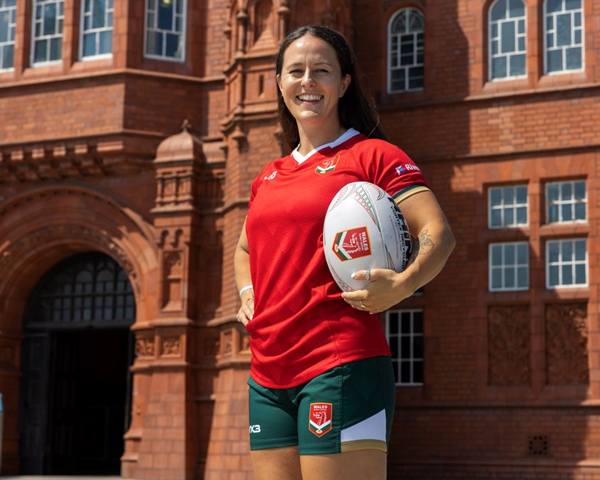 Wales star Ffion Lewis is looking forward to taking on the Jillaroos at the World Cup. 