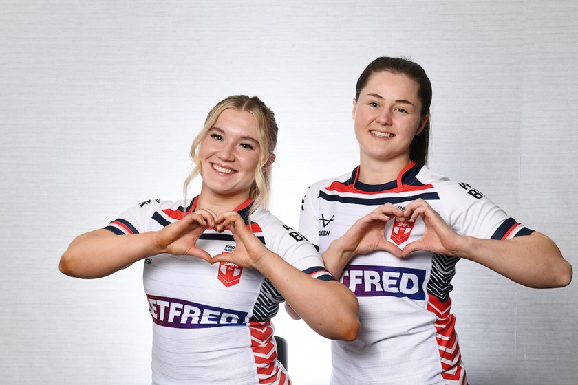 England internationals Bella Skyes and Izzy Northrop have moved to Australia to prepare for RLWC26.