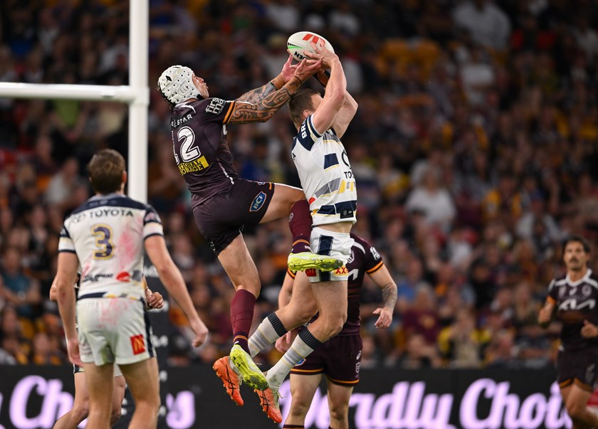 The "disruptor" rule is designed to ensure a fair contest between catchers and kick-chasers competing for the ball.