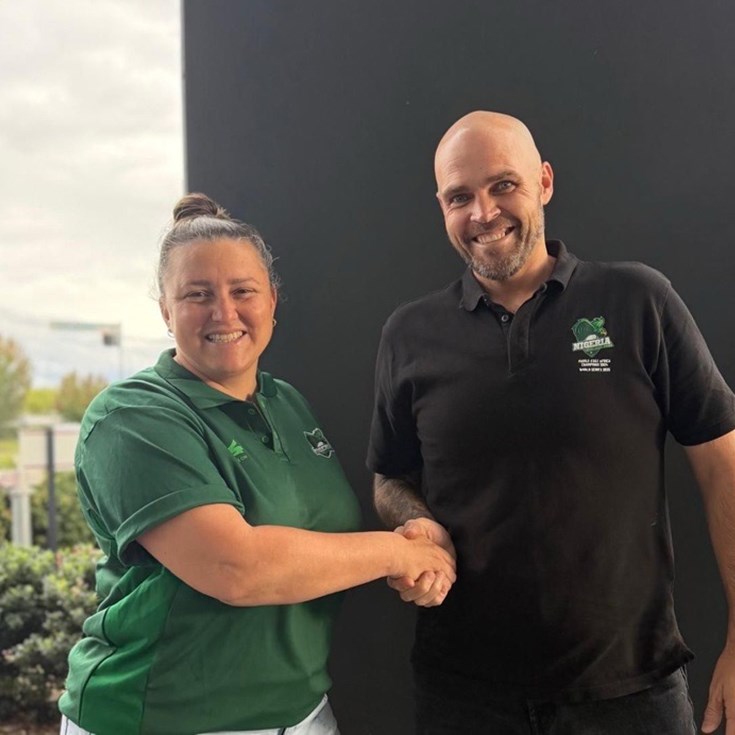 Sydney Roosters assistant Melissa Spero appointed coach of Nigeria Green Falcons