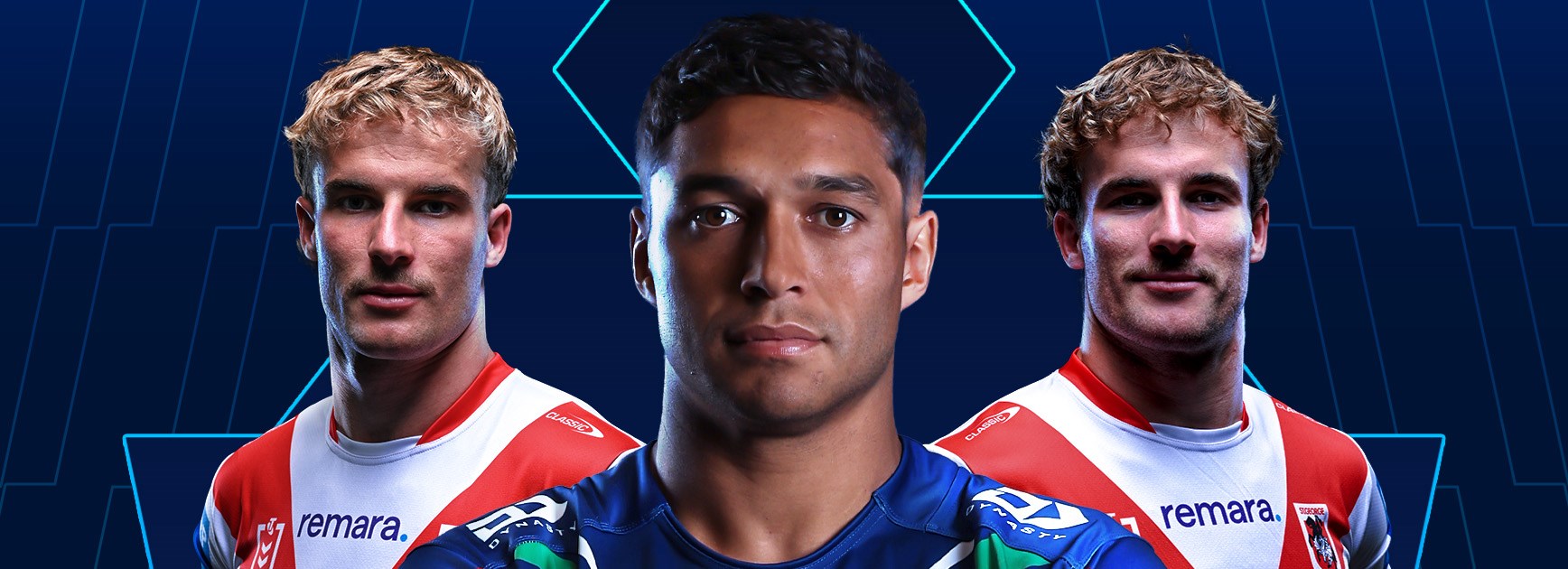Double Dragon: Couchman twins in RLWC2026 Team of the Week