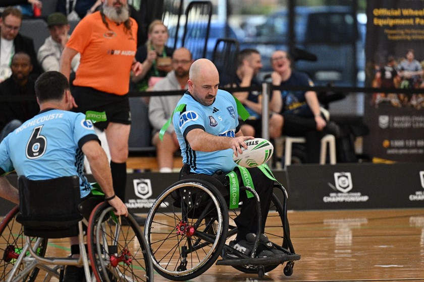Former Wheelaroos captain Brad Grove led NSW to victory at the LCA NRL Wheelchair Championship.