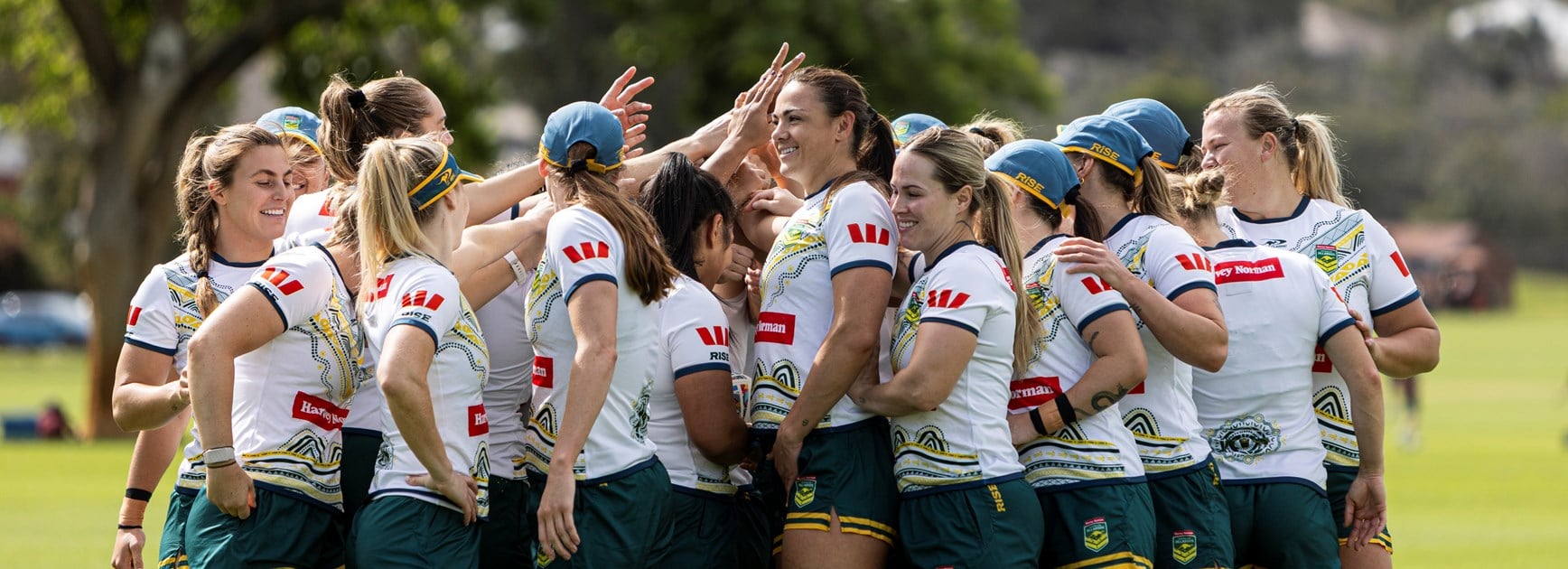 Harvey Norman Jillaroos team to face England