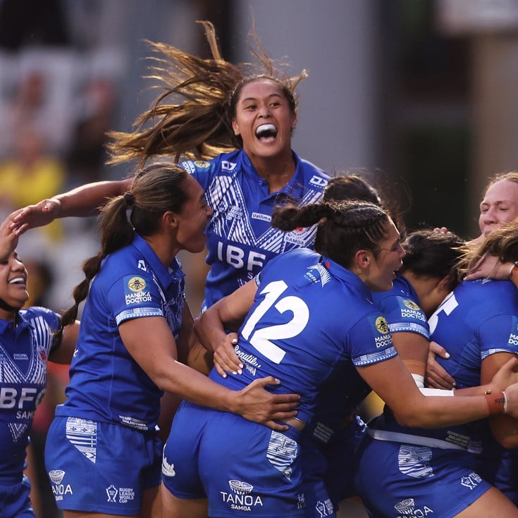 Crichton Ropati hat-trick sends Samoa into first ever semi-final
