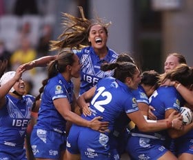 Crichton Ropati hat-trick sends Samoa into first ever semi-final