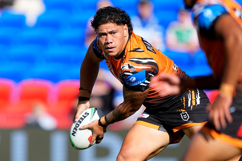Kit Laulilii will depart Wests Tigers to join Perth Bears in 2027.