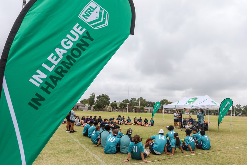 In League In Harmony day was celebrated in Queensland and Victoria.