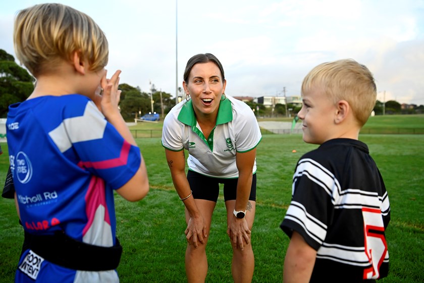 Jillaroos legend Sam Bremner offers some words of wisdom to the next generation.