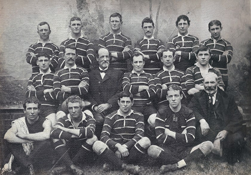 The star-studded Eastern Suburbs team of 1908.