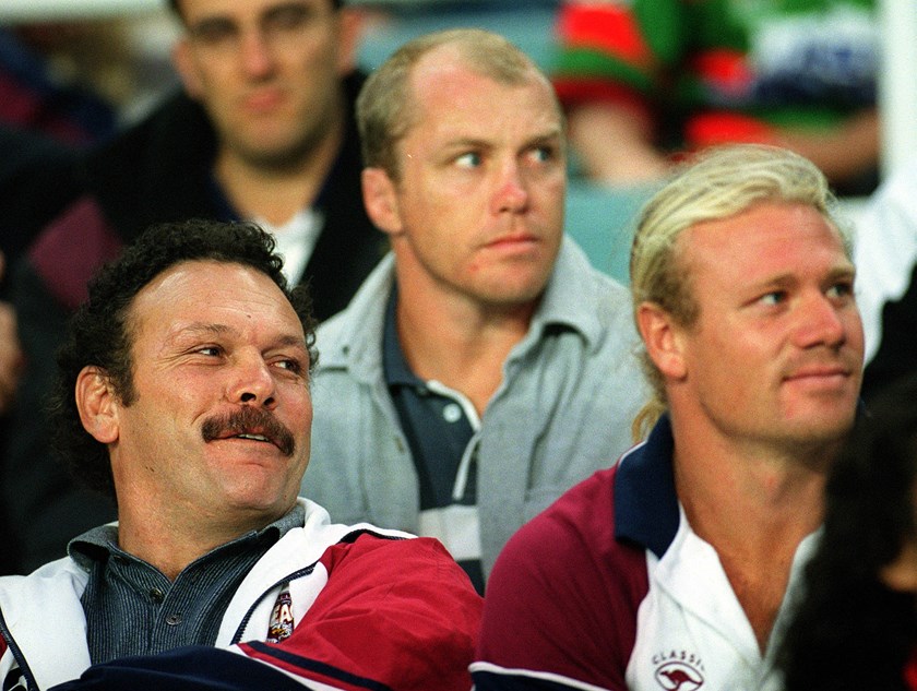 Geoff Toovey watches from the sidelines in 1998.