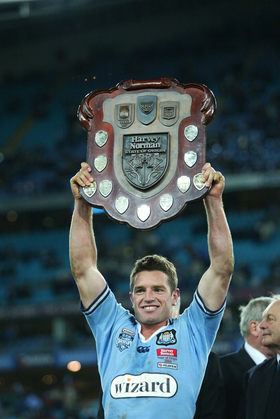 Danny Buderus captained NSW to State of Origin series wins in 2004 and 2005.