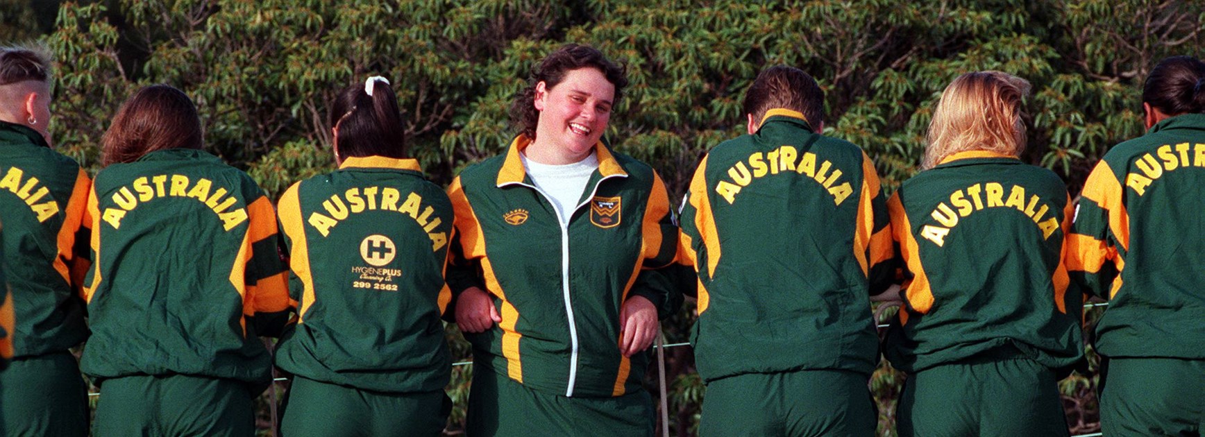 Katrina Fanning played 24 Tests for the Jillaroos, including the inaugural Test against New Zealand in 1995.