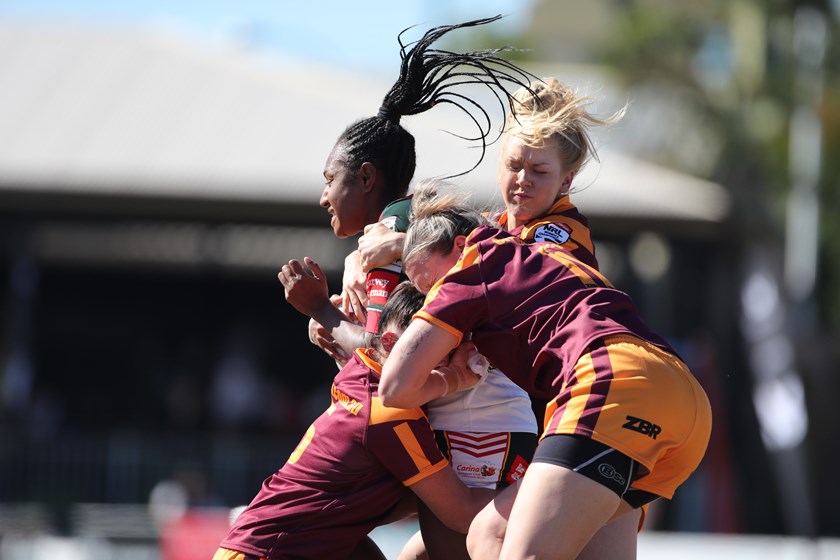 NSW Country's strong defence set up a 16-6 win over Queensland City.