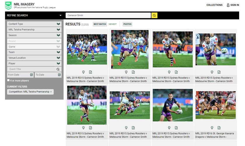 NRL Imagery example