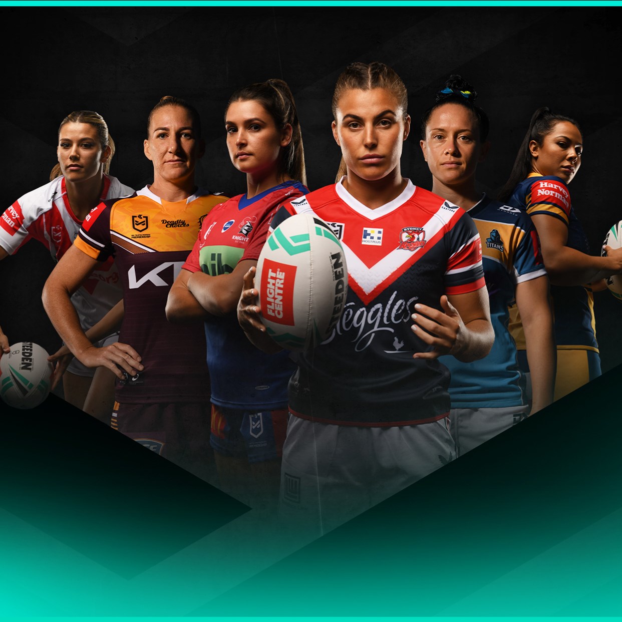 Where power meets passion. This is NRLW.